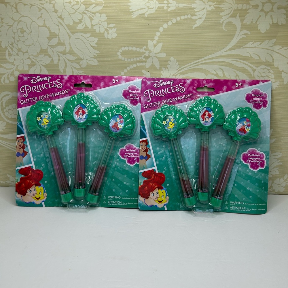 Disney Princess Ariel Glitter Dive Wands